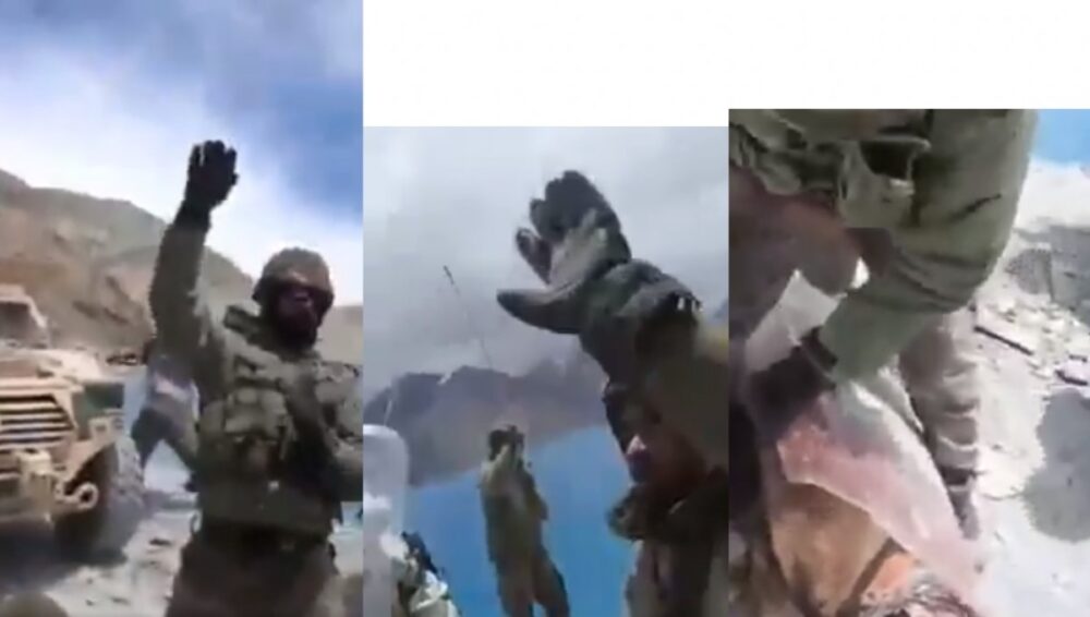 Chinese and Indian social media handles Sunday circulated visuals of soldiers from both sides being assaulted. (Photo Credit: India Today)