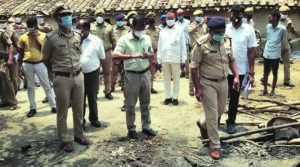 Dalit Huts set aflame after a clash with Muslims. Communal tension escalates in Jaunpur, UP