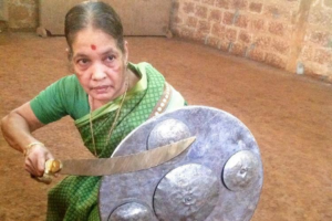THE ANCIENT MARTIAL ART FORM OF KERELA FETCHED MEENAKSHI GURUKKAL A PADMA SHREE