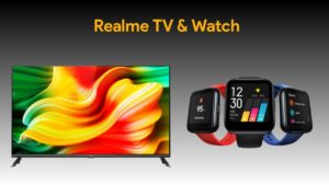 Realme launched its Smart TV alongside with Realme Smart Watch in India