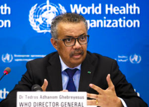 WHO warns nation over escalation after record coronavirus cases in a single day