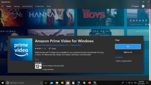 Amazon launches the Prime Video app for Windows 10