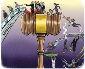 Nepotism in the shades of Favouritism, Popularity, Wealth and Elite