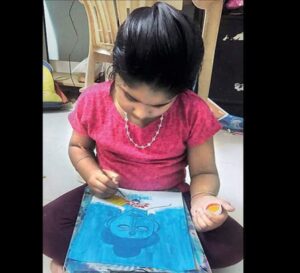 7-years-old Shruthi J sells her artwork to raise orphanage fund this pandemic; inspires many