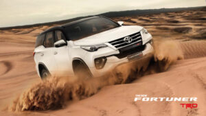 All New Toyota Fortuner TRD sport- still the Sunroof is missing