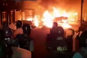 Violence breaks out in East Bengaluru, MLA’s house attacked