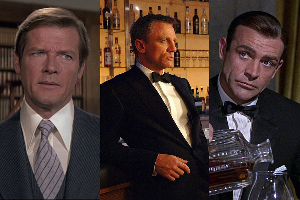 5 Best James Bond Movies over the years