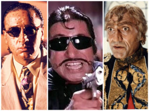 10 Bollywood Villains who will first crack you up with their funny names then scare you with their actions.