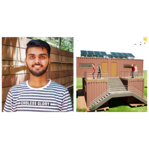 Jamia’s Architecture student designs makeshift COVID-19 shelter out of shipping containers