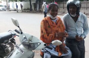 Where There is a Will There is a way: Husband sets example, takes pregnant wife to appear for exam in MP