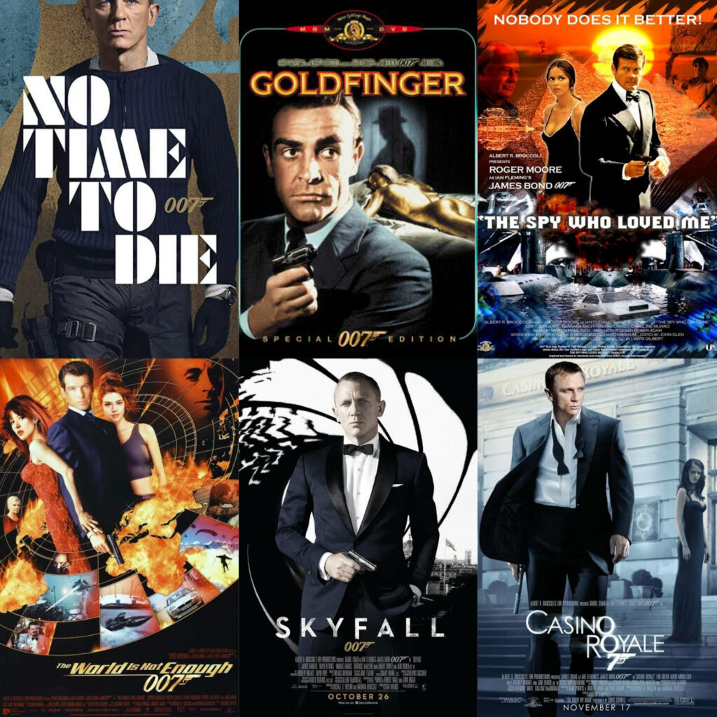 5 Best James Bond Movies Over The Years! The Second Angle