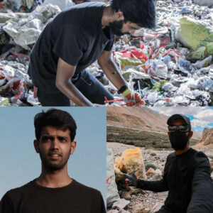 Aakash Ranison, a young Travelpreneur and Climate Activist encourages sustainability through social media