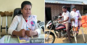 34-year-old Kavita Bhondwe, Maharashtra’s specially-abled woman elected as Sarpanch of 2 villages