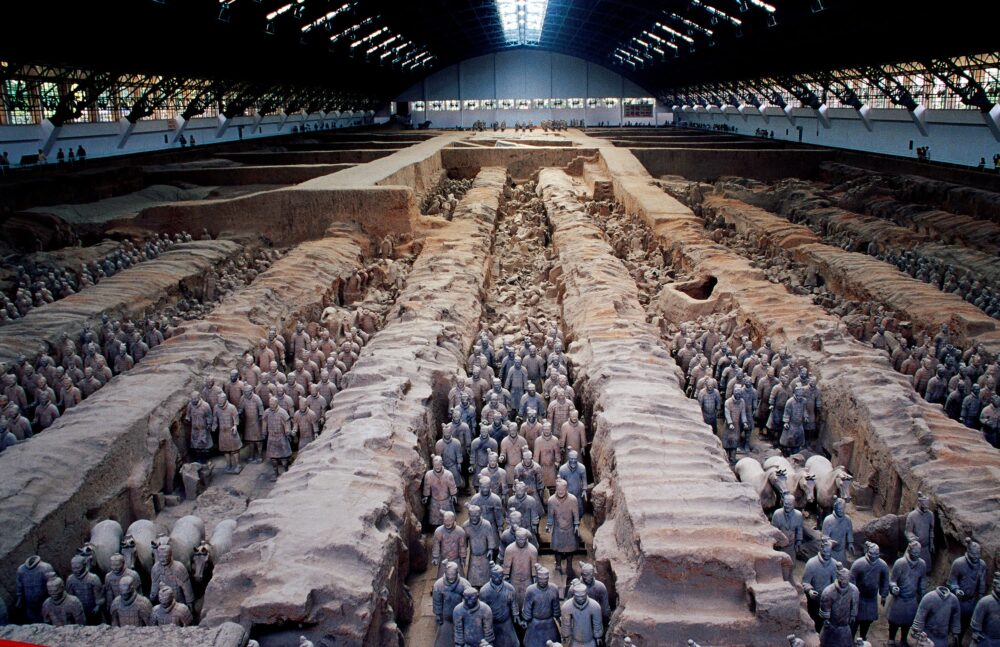 The Mausoleum of the First Qin Emperor Qin Shi Huang