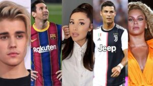 Top 10 Most followed accounts on Instagram