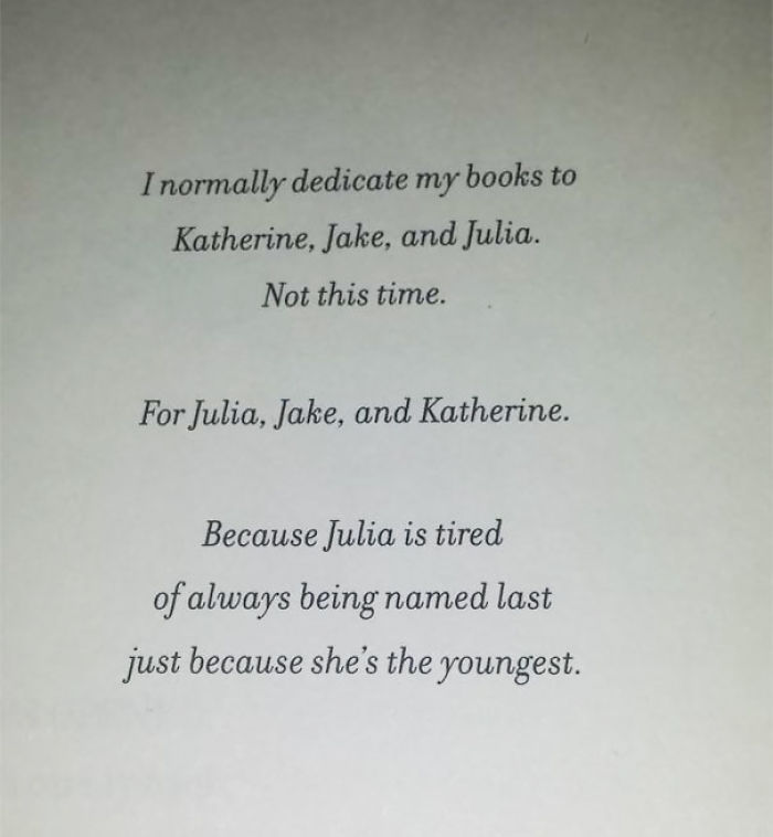 10 Hilarious Book Dedications That You Might Not Just Gloss Over