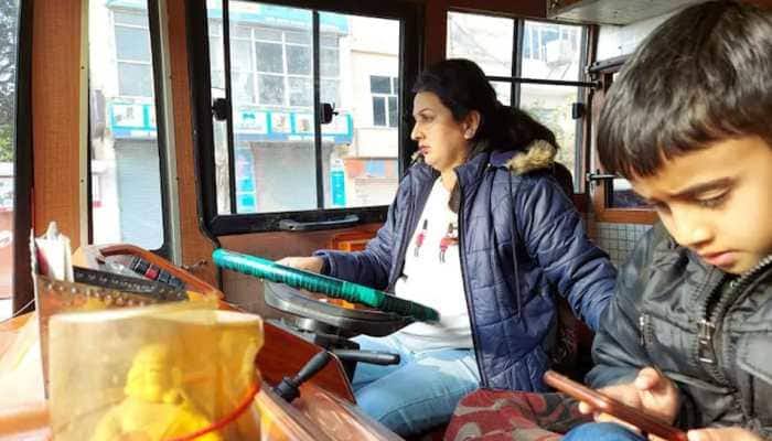 First woman driver in Jammu Kashmir