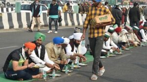 People Stood Strong With Protesting Farmers Aiding Them With Essentials Like Food, Medical Camps, Sanitary Products