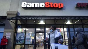 What is up with Gamestop and its 1,600 percent stock rise this month ?
