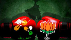 Trinamool Congress alleges in a ‘leaked audio’ that BJP is in bed with the Election commission