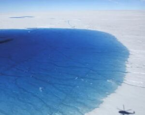 Disappearing rivers as a cause of Glaciers melt