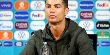 Cristiano Ronaldo Removes The Coca-Cola Bottles and Remark “Drink Water”