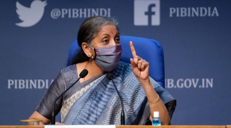 FM Nirmala Sitharaman announces a stimulus package of  over 6 lakh crore