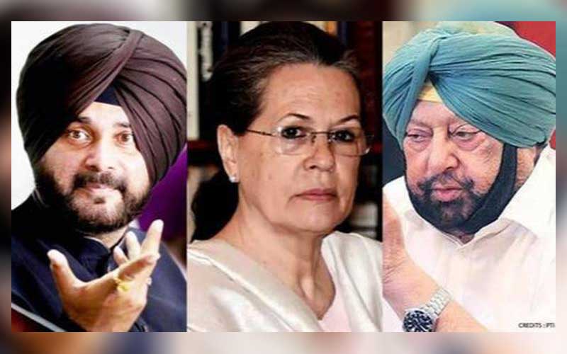Amarinder Singh Writes To Sonia Gandhi Expressing Concerns Over The Appointment Of Navjot Singh Sidhu As Punjab Congress Chief