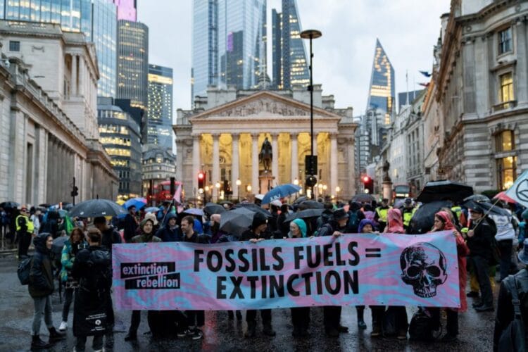 London witnesses 'Extinction Rebellion'