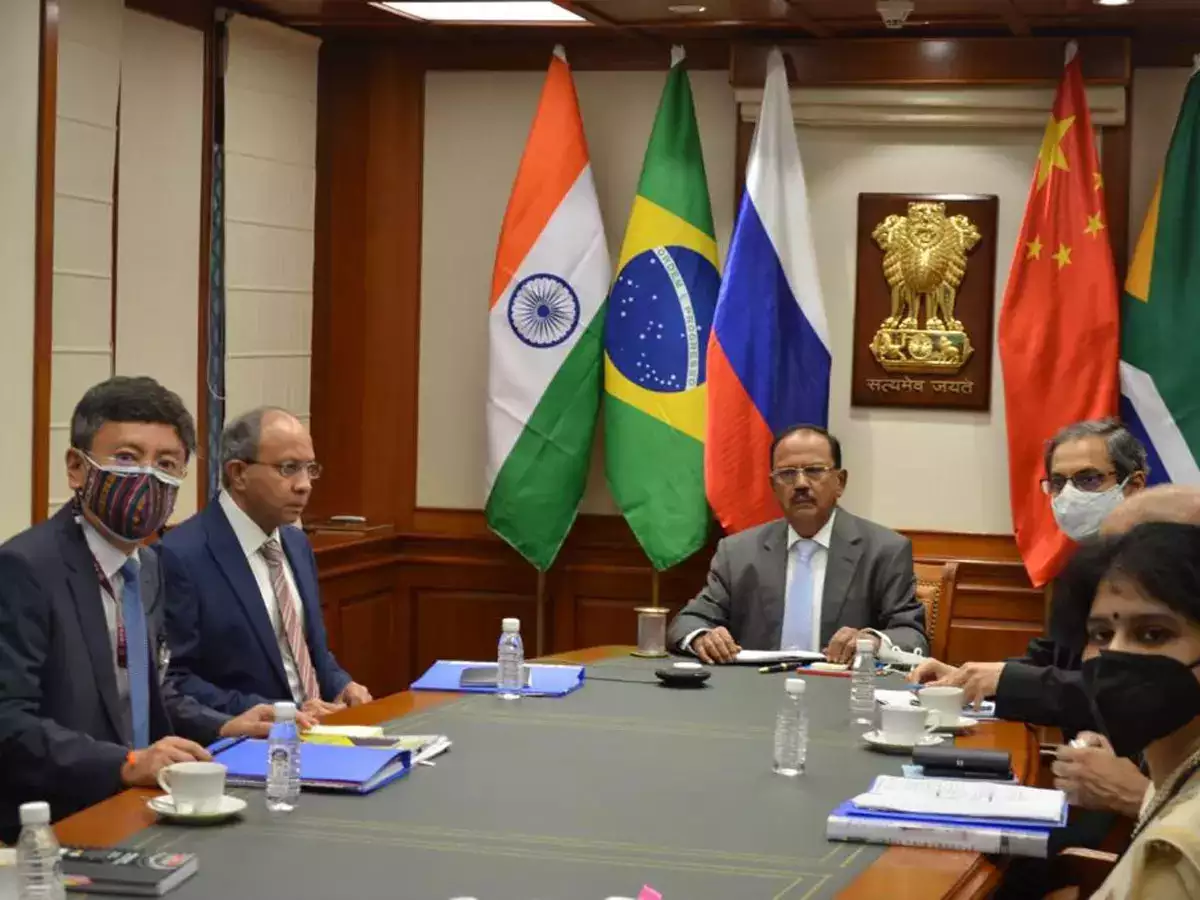 Finance minister chairs BRICS virtual meeting ahead of the Summit focusses on economic recovery after the pandemic