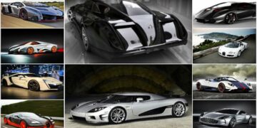 Top 10 Costliest cars in the world.