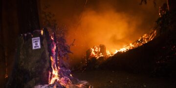 The earth is heating up and we can no longer escape her wildfires