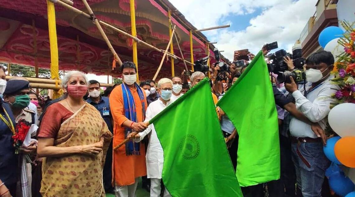Nirmala Sitharaman inaugurated the ‘My Pad My Right’ project in Tripura