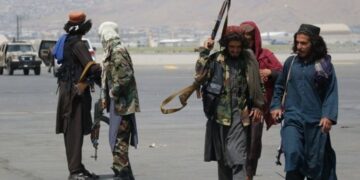 The Taliban has been accused of killing a 6-month pregnant police officer in front of her husband and Relatives.