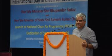 Environment Minister, Bhupendra Yadav Inaugurated The Second Smog Tower In Delhi On International Day Of Clean Air For Blue Skies