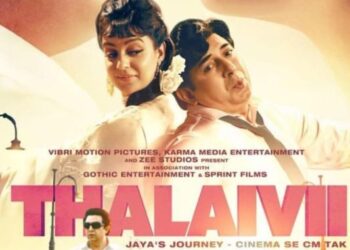 Thalaivi Film Review- Despite powerful performances, the film is another Bollywood biopic misfire.