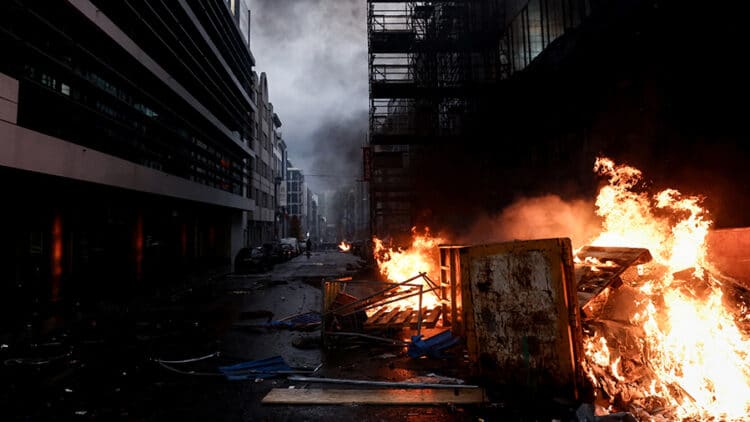 Europe Burning over New COVID Restrictions