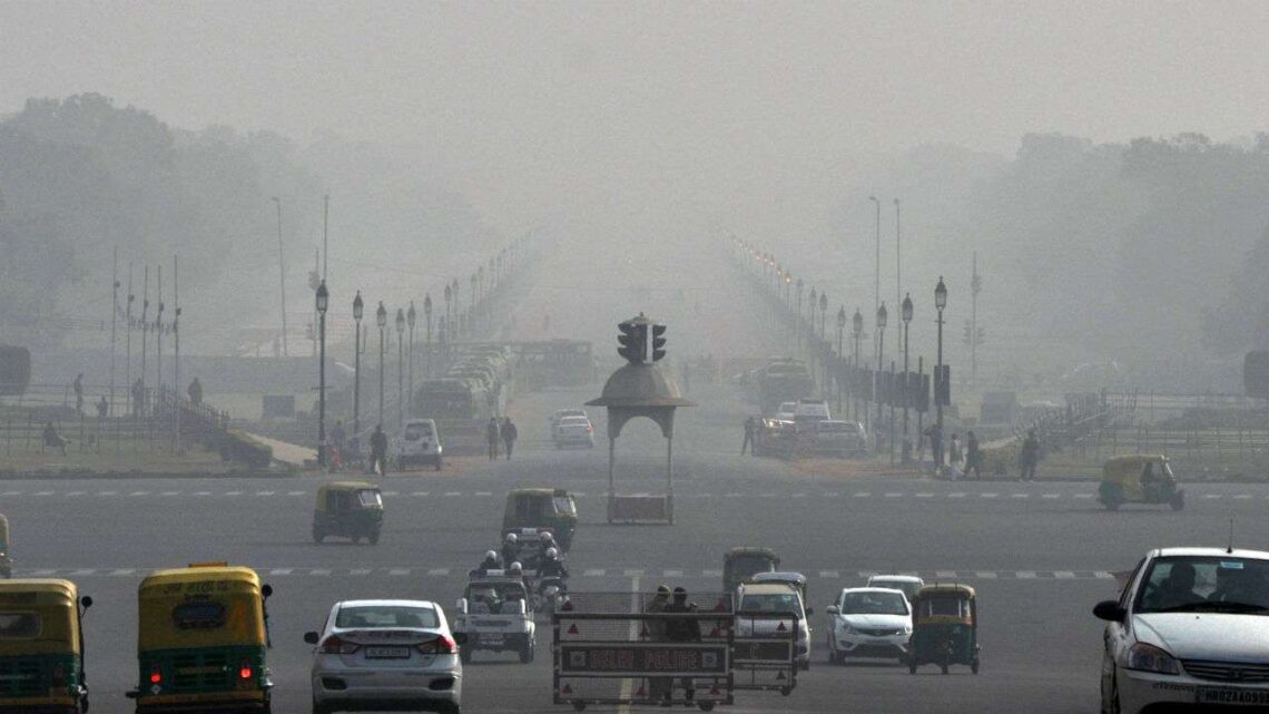 A Mild shift in Delhi's air quality index that turns severe to very poor.