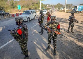 Hand Grenade Attack in Pathankot near army base camp