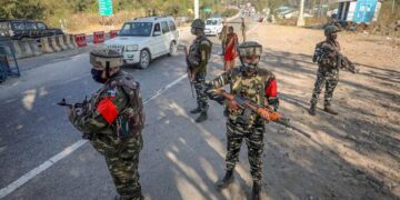 Hand Grenade Attack in Pathankot near army base camp