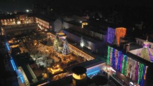The BJP Government is creating a new concept by connecting the construction of Temples with its Developmental goals