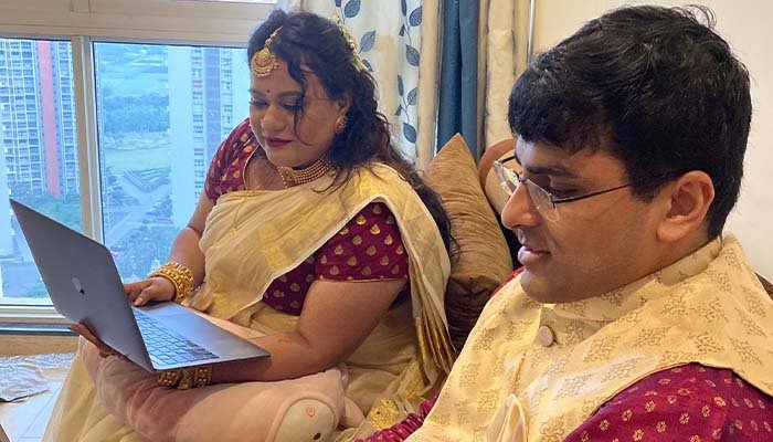 Indian Couple Who Celebrated a Blockchain Wedding