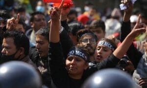Why are protests in Nepal being fuelled by a US infrastructure grant?