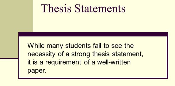 how to write an analytical thesis