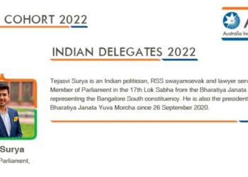 Exclusive: Australian Universities and corporations pull out of AIYD event as protests mount against BJP MP Tejasvi Surya