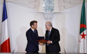 Diplomacy, business, break-dancing: Macron visits Algeria