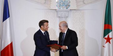 Diplomacy, business, break-dancing: Macron visits Algeria