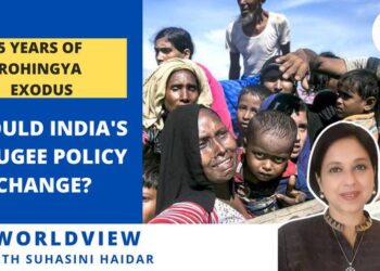 Worldview with Suhasini Haidar | 5 years of Rohingya exodus | Should India’s refugee policy change?