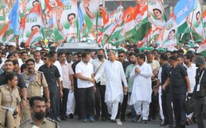 Ashok Gehlot announces his candidature for the post of Congress president