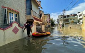 Bengaluru rains live | Flooded roads and homes leave citizens adrift